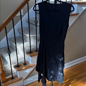 H&M Black Asymmetrical Dress